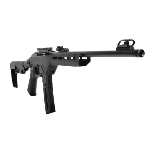 Rifle CBC 22 Tactical Semiautomatico - Coronha Tática - 25 Tiros - Vista Frontal
