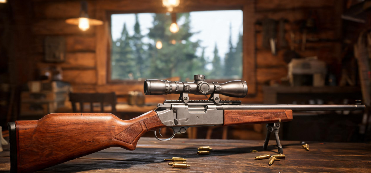armas de fogo para tiro de precisão