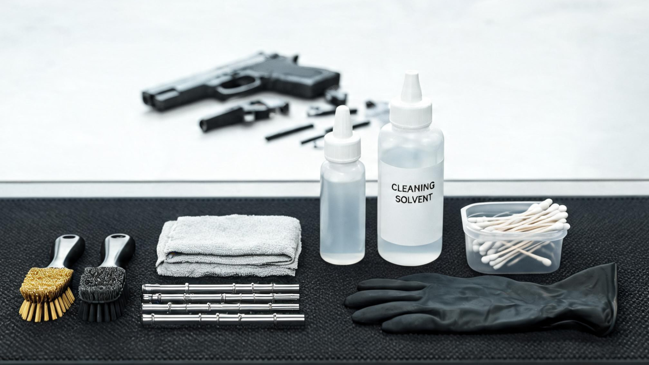 conservar uma arma de fogo