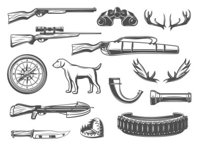 equipamentos de caça