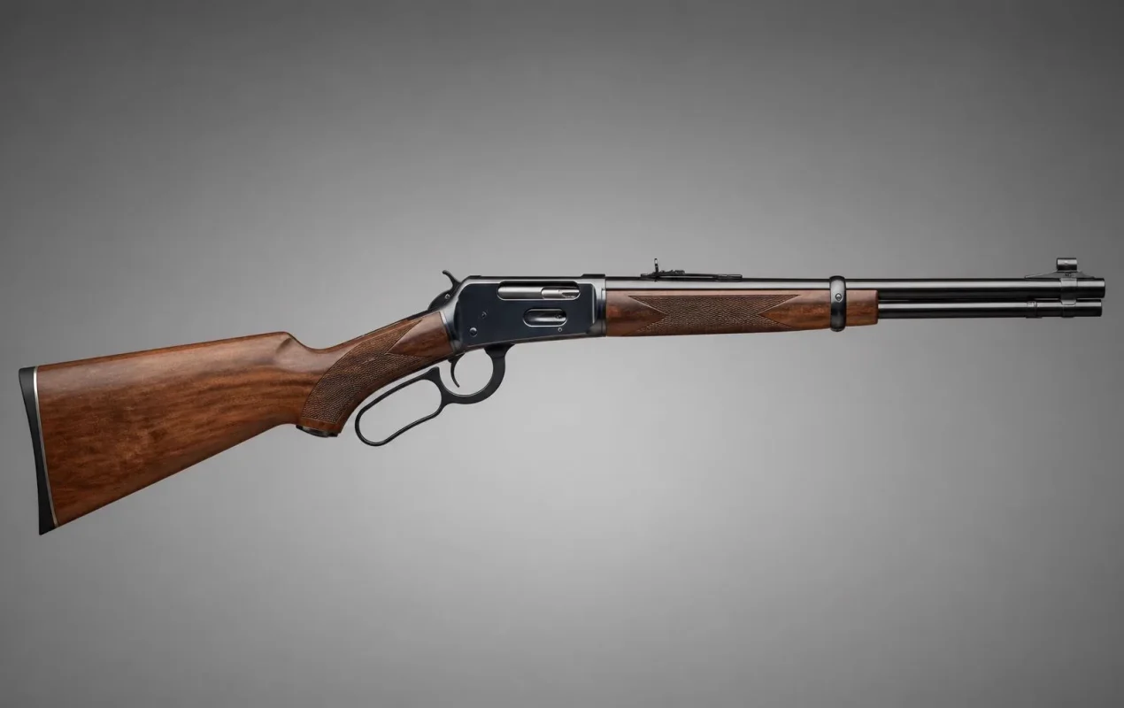 Rifle de alavanca .30-30 com coronha de madeira, tradição entre as carabinas