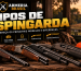Tipos de espingarda de tiro simples, dois canos, sobreposta, pump e semiautomática